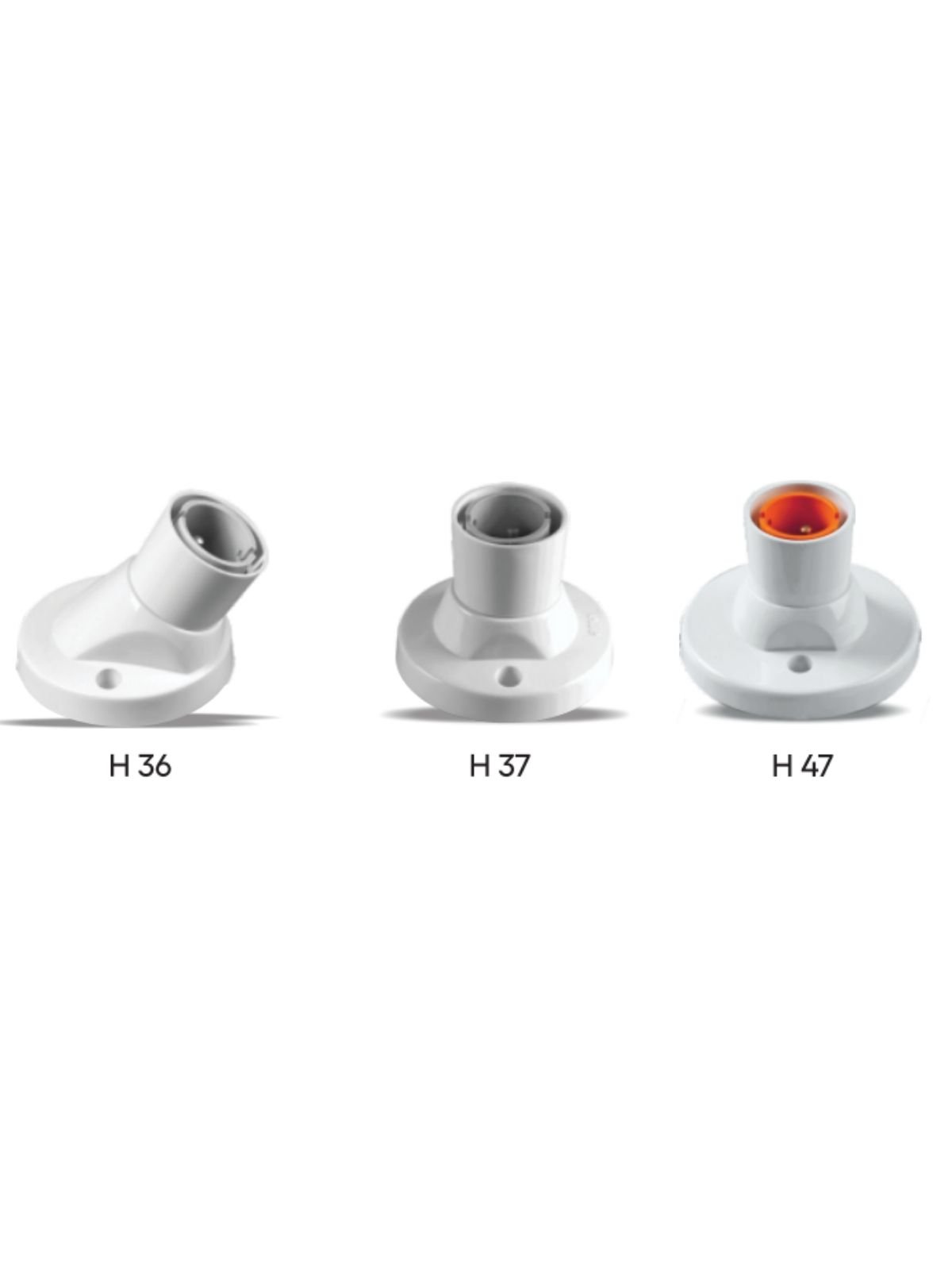 HI-FI _PC ROUND_ ANGLE _ BATTEN HOLDER (Unbreakable)